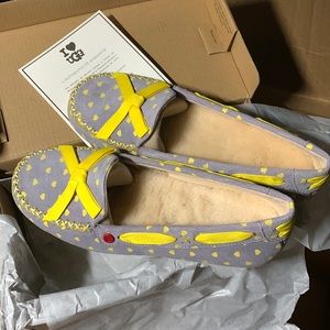 UGG heart belle I Heart UGG Belle moccasin loafer slipper